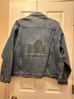 Vintage 1990's Michael Jordan The Restaurant Denim Jacket Made in the USA